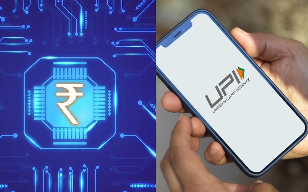 Difference between UPI and the newly launched E-rupee by RBI (CBDC’s).